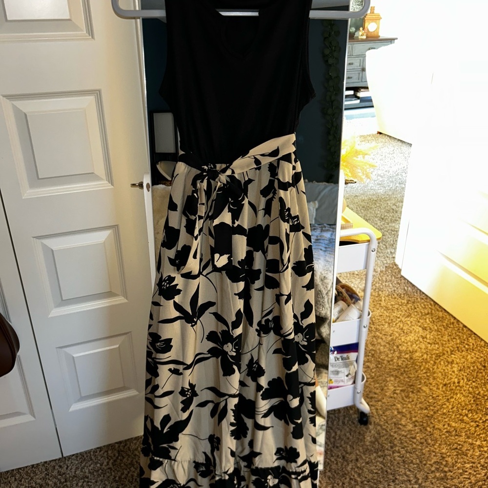 NWT a.Jesdani floral maxi dress - Picture 4 of 6